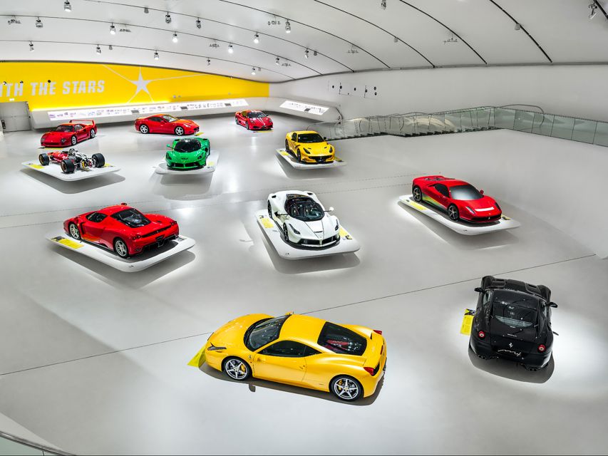 Maranello and Modena: Ferrari Museums Combo Tickets - Modena: Enzo Ferrari’s life inside a yellow building