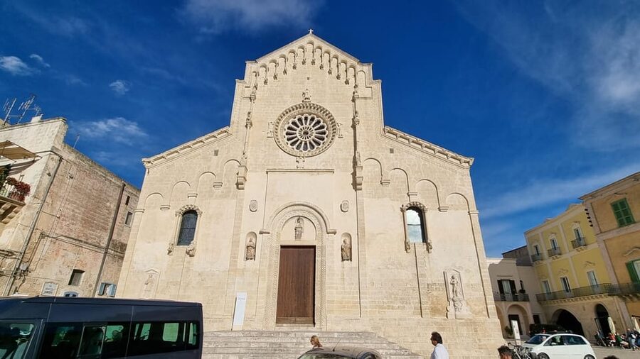 Matera: 3-hour Private Full Sassi di Matera Guided Tour - Matera Cathedral is a fitting finish
