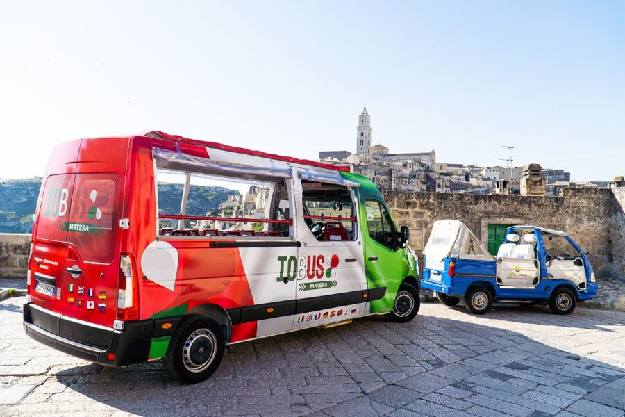 Matera: Open Top Bus Tour with Entrance to Casa Grotta - Sant’Agostino brings you closer to the stone city