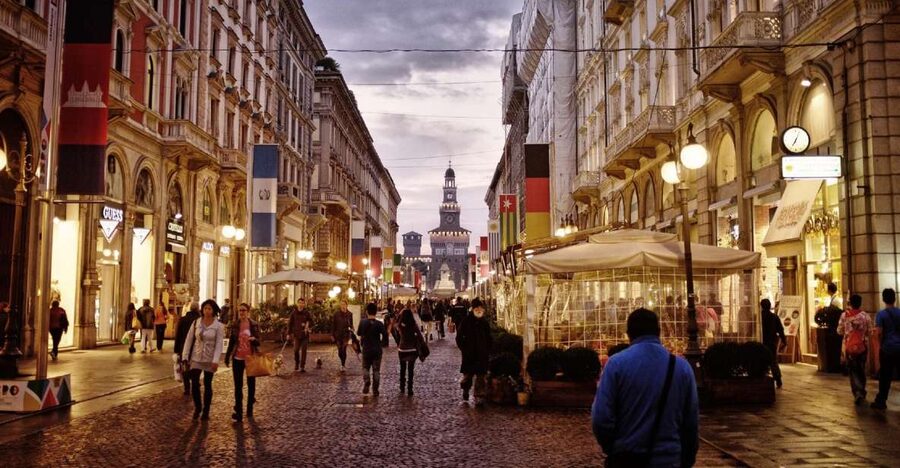 Milan by Night 2-Hour Walking Tour - Starting at Sforza Castle, outside the Filarete tower