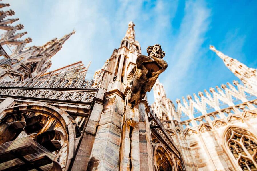 Milan Duomo Cathedral and Rooftop Terrace Guided Tour - Clothing, bags, and practical limits