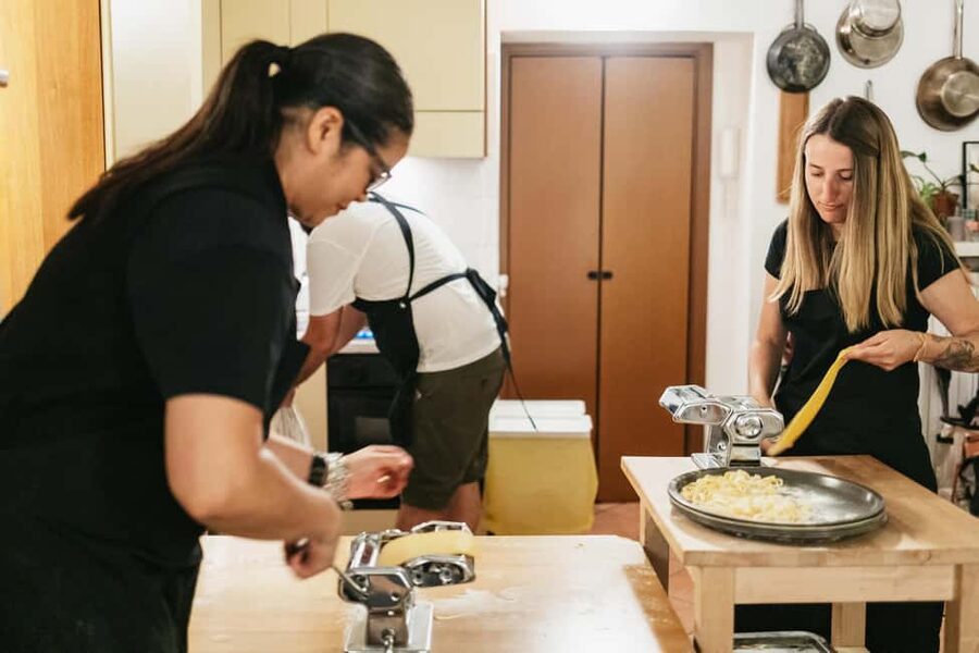 Milan: Pasta & Tiramisu Cooking Class with Premium Products - Two sauces, two different lessons