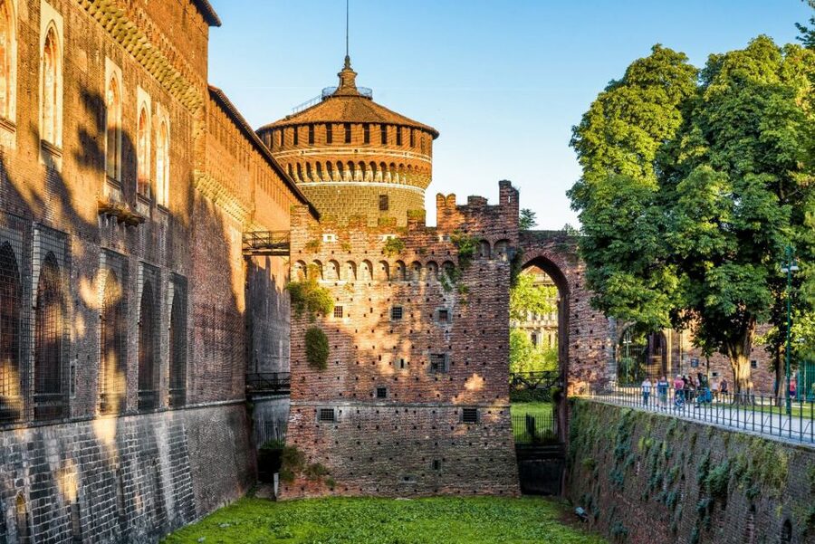 Milan: Sforza Castle Entry Ticket with Digital Audio Guide - Collecting Your Ticket at Piazza Castello