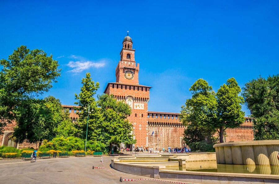 Milan: Sforza Castle Entry Ticket with Digital Audio Guide - Art, Furniture, Weapons, and Musical Instruments