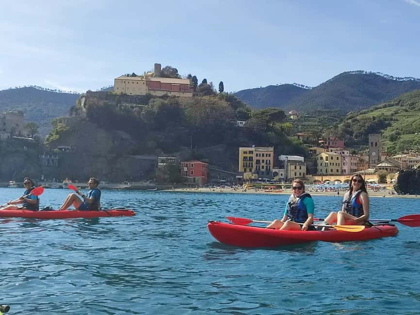 Monterosso al Mare: Monterosso Kayak and Snorkeling Tour - The 20-minute swimming and snorkeling stop