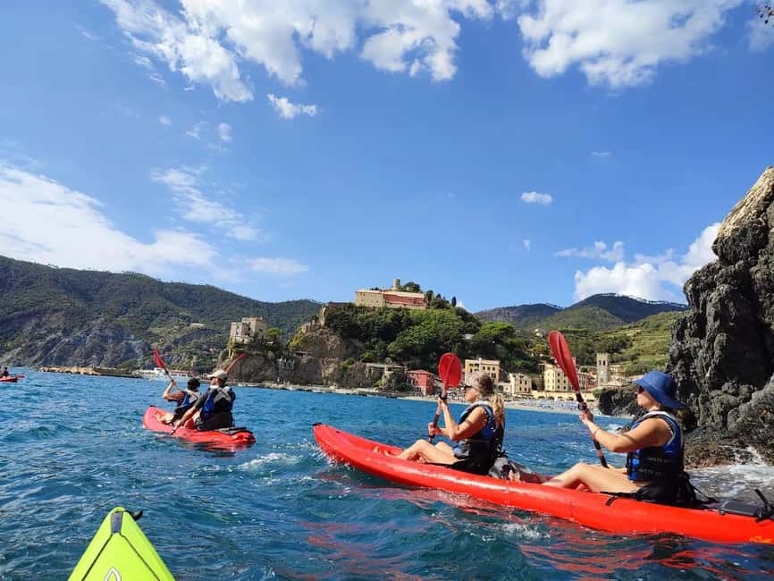 Monterosso al Mare: Monterosso Kayak and Snorkeling Tour - Practical strengths and small limitations
