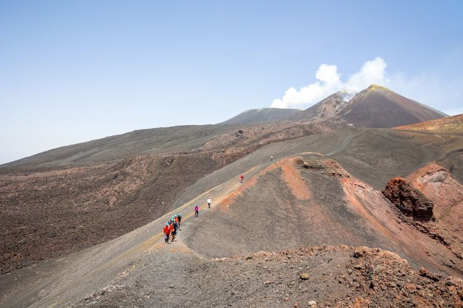 Mount Etna: Guided Volcano Summit Hiking Tour with Cable Car - Barbagallo Crater and the descent to Valle del Bove
