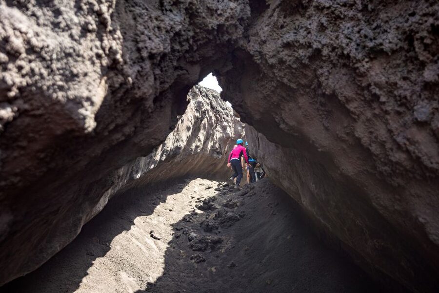 Mount Etna: Guided Volcano Summit Hiking Tour with Cable Car - Returning by cable car