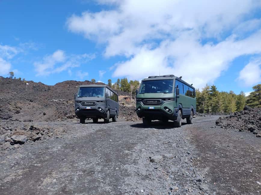 Mount Etna: North Upper Craters Guided Tour by 4x4 with Trek - Riding above Piano Provenzana