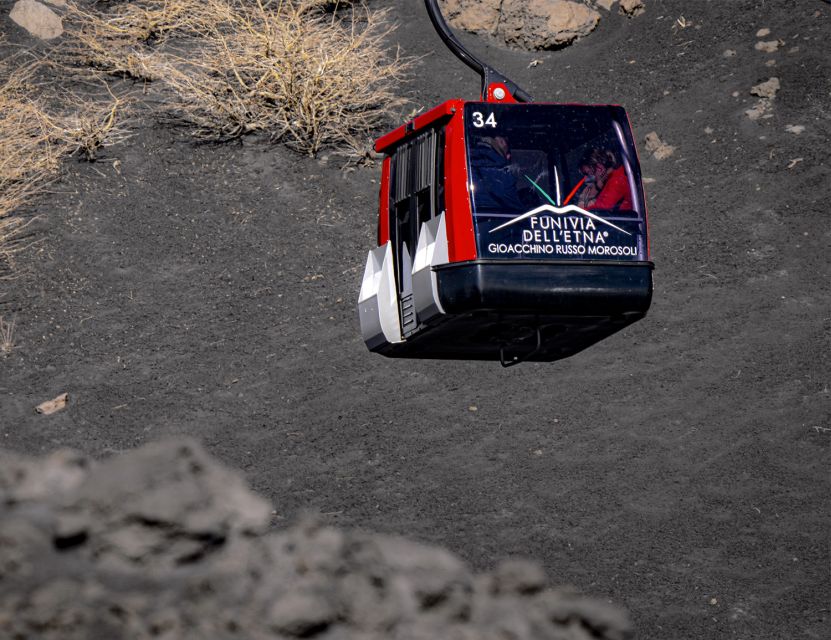 Mount Etna: Return Funivia dell'Etna Cable Car Ticket - The ride to 2,500 meters