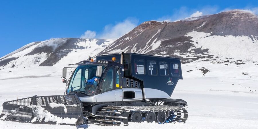 Mount Etna: Roundtrip Cable Car and 4x4 Bus Ticket - The 4x4 bus crosses Etna’s rough upper slopes