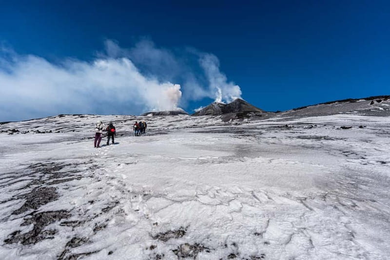 Mount Etna: Summit Trek with Cable Car and snack included - Returning by cable car