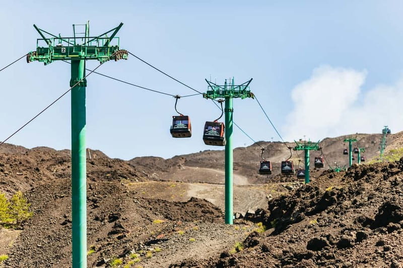 Mount Etna: Summit Trek with Cable Car and snack included - The cable car ride saves your legs, not all the work