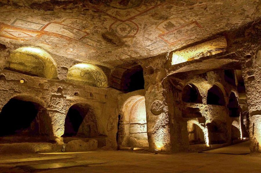 Naples: Catacombs of San Gennaro Entry Ticket & Guided Tour - The Crypt of the Bishops and fifth-century mosaics