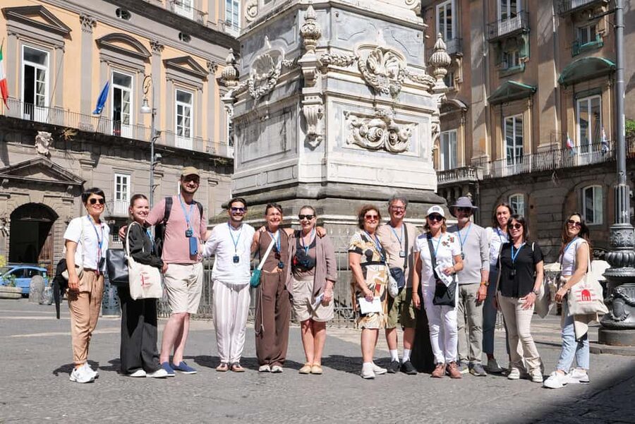 Naples: Historic Center and Sansevero Chapel Walking Tour - Piazza Luigi Miraglia and the old center’s small details