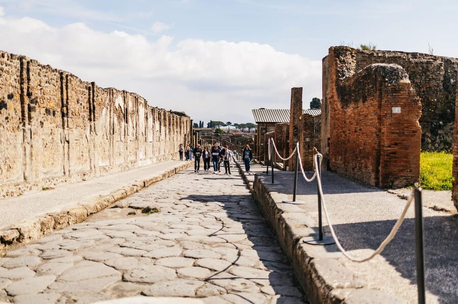 Naples: Pompeii and Mt. Vesuvius with Lunch and Wine Tasting - Meeting in Naples and riding to Pompeii