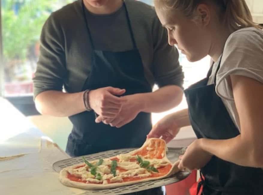 Naples: Premium Pizza-Making Class at a Pizzeria - Shaping the panetto without flattening the life out of it