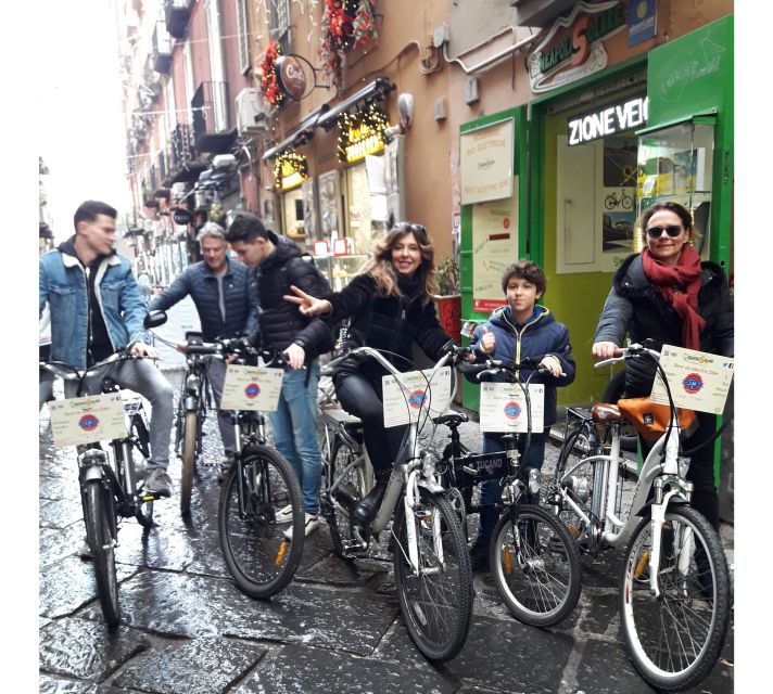 Naples: Sightseeing Tour by E-Bike - Piazza del Plebiscito and San Carlo