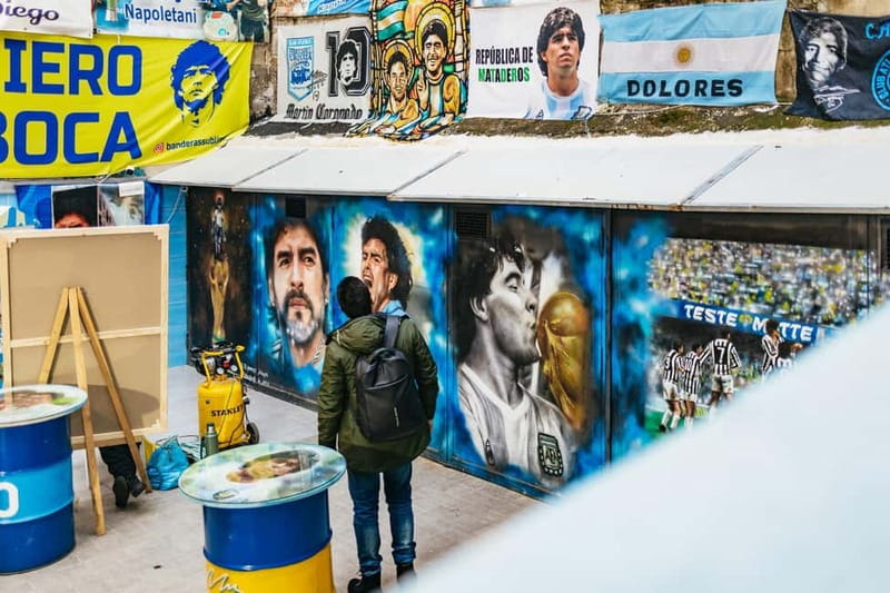 Naples: Street Art & History Tour in the Spanish Quarters - The Maradona murals and Neapolitan identity