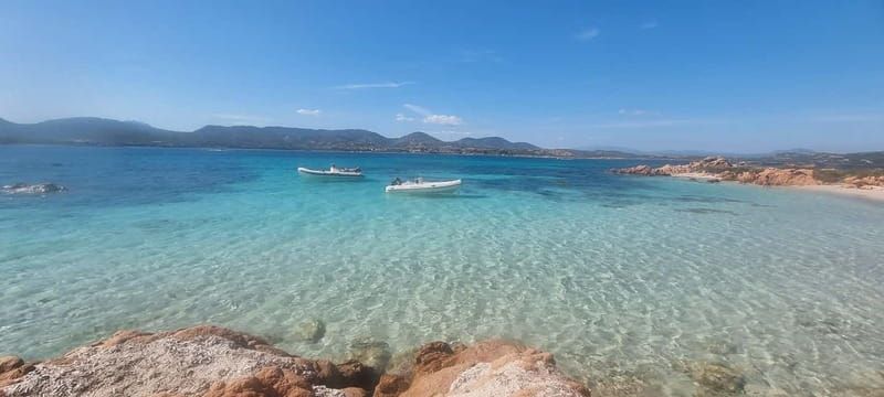 Olbia: Dolphin Watching & Swim and snorkel in Capo Figari - The 30-minute ride toward Figarolo