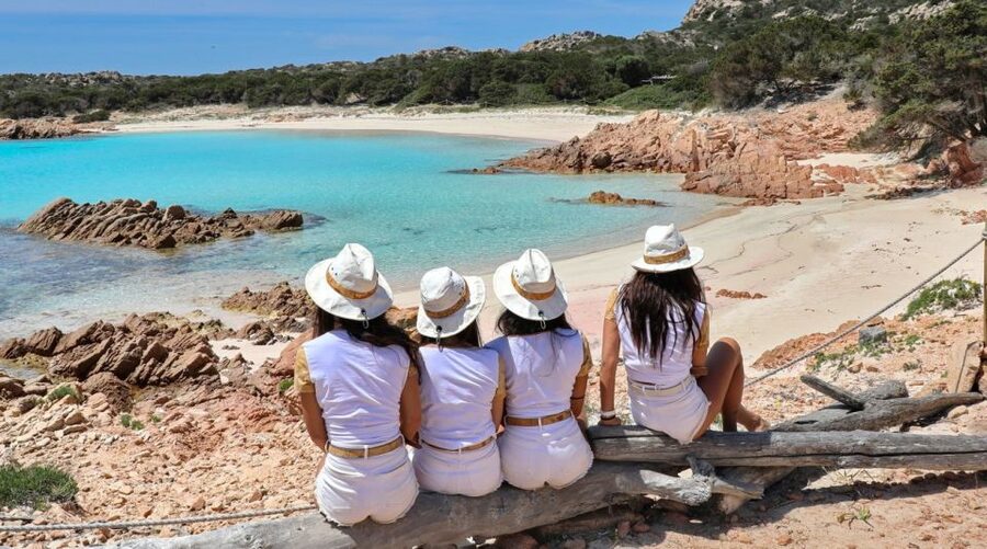 Olbia: Maddalena Archipelago Boat Tour with Minibus Transfer - Santa Maria and the first swim