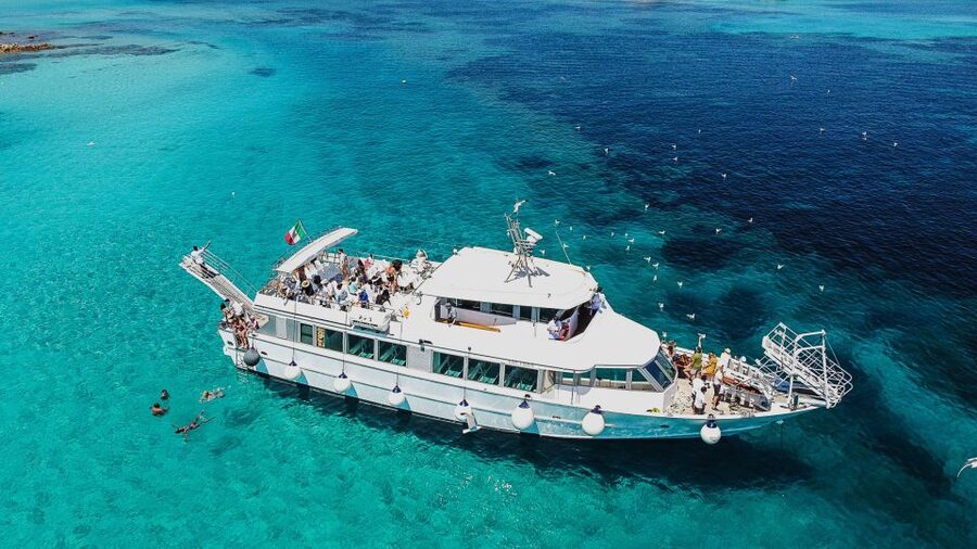 Palau: La Maddalena Archipelago and Caprera Island Boat Tour - Budelli’s Pink Beach is best seen from the water
