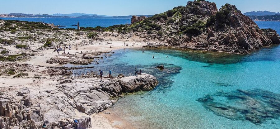Palau: La Maddalena Archipelago and Caprera Island Boat Tour - Santa Maria adds another chance to swim