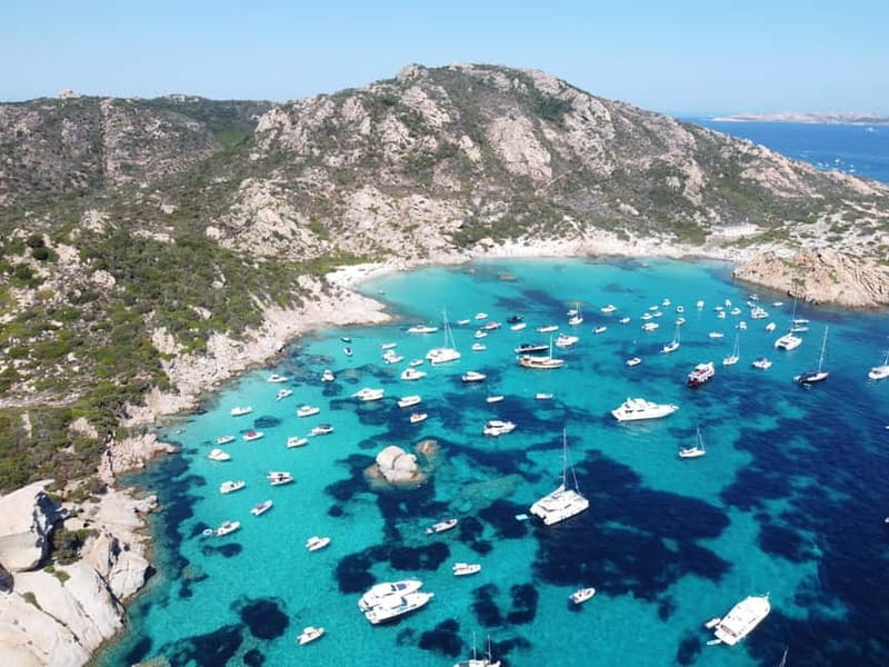 Palau: La Maddalena Archipelago Comfort Boat Tour with Stops - Food, seating, and what to bring