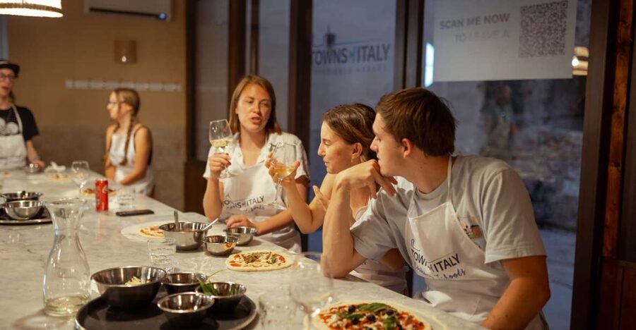 Palermo: Pizza and Gelato Cooking Class with Dinner and Wine - What families should know before booking