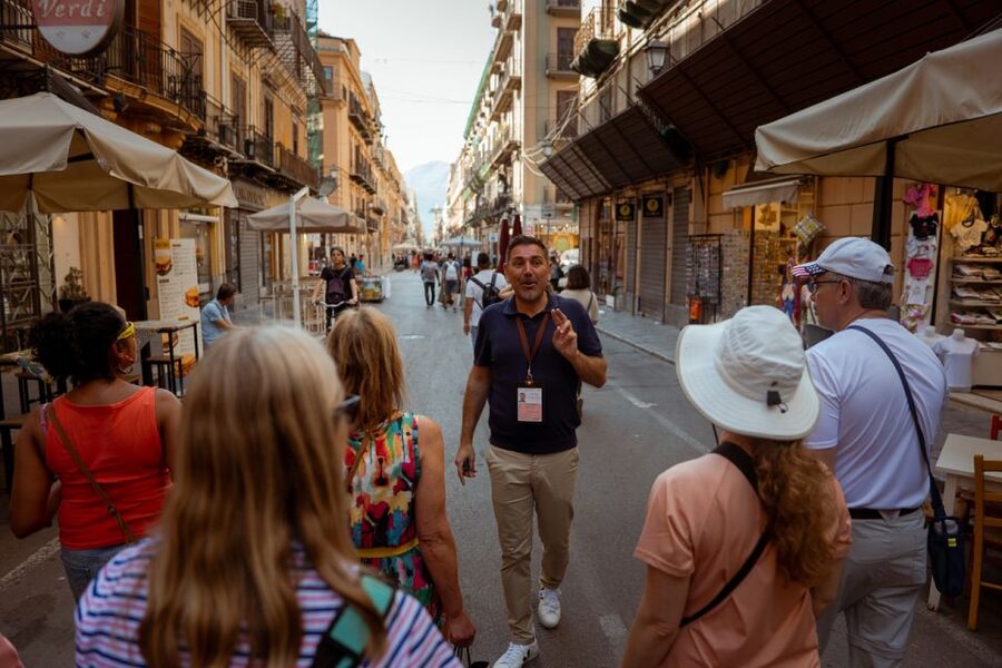 Palermo: UNESCO World Heritage Sites Guided Walking Tour - Palermo Cathedral is the essential interior visit