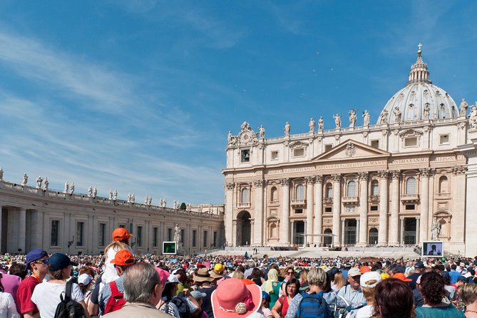Papal Audience with Pope Leo XIV and Expert Local Guide - The real conditions: queues, weather, and crowds