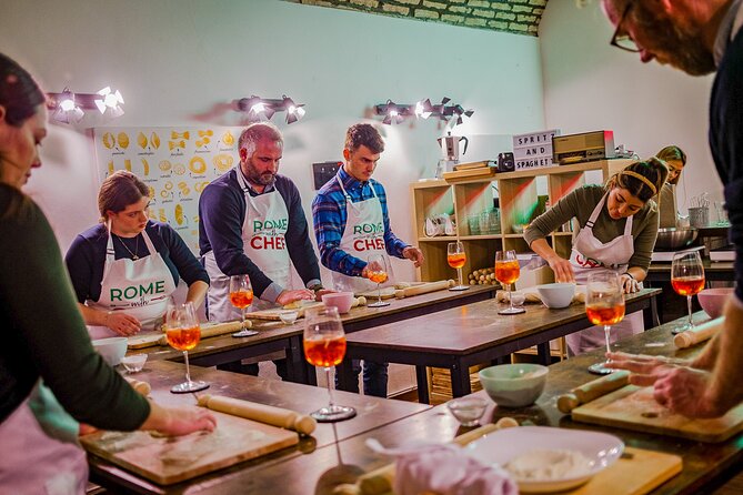 Pasta Cooking Class Near the Colosseum with 3 Spritz Cocktails - What this pasta and spritz class is really like
