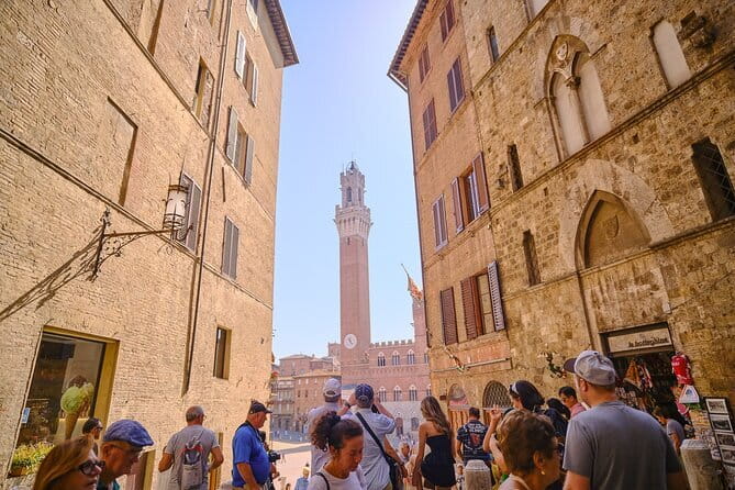 Pisa, Siena and San Gimignano Day Trip with Lunch & Wine Pairing - The day at a glance
