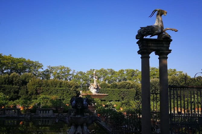 Pitti Palace, Boboli Garden & Palatina Gallery Guided Tour - Boboli Gardens, statues, slopes, and city views