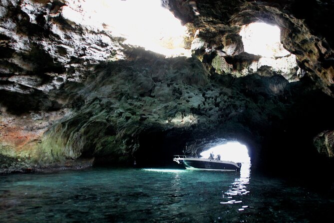 Polignano a Mare boat tour emotions, caves, diving and appetizers - A lively ride with Nicholas, Christian, or Valerio