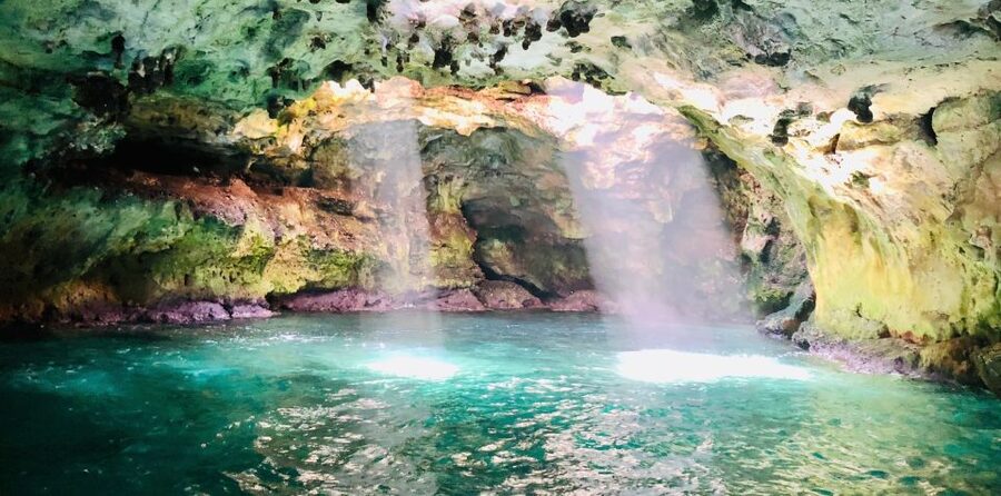 Polignano a Mare: Boat Trip, Swim & Cave with Aperitif - The swim stop in clear water