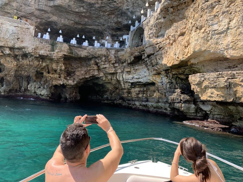 Polignano a Mare: Cave Boat Tour with Aperitif - San Vito Abbey sets the scene