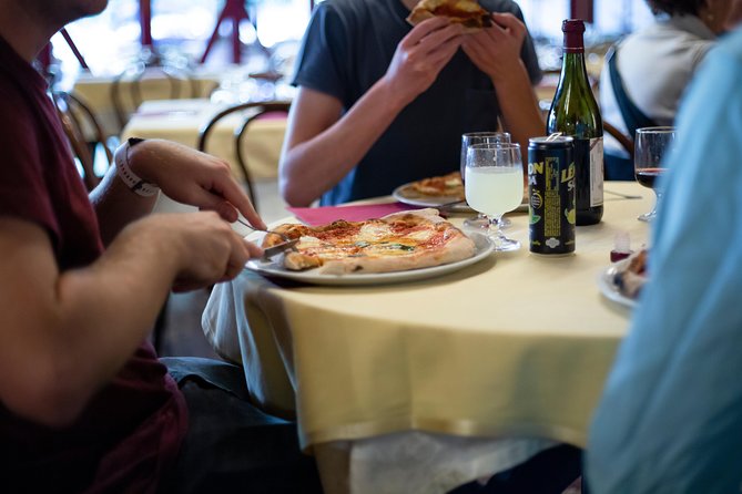 Pompeii & Mt.Vesuvius Day Tour from Naples with Pizza Lunch - Pizza lunch, with a few question marks