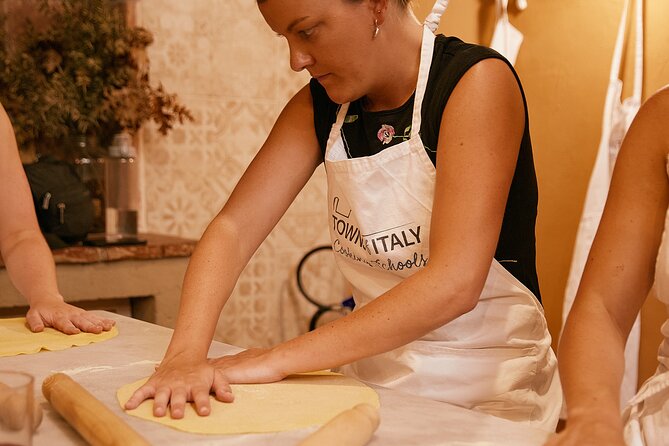 Premium Pasta and Gelato Cooking Class in Florence - Making pasta from scratch at Via Panicale