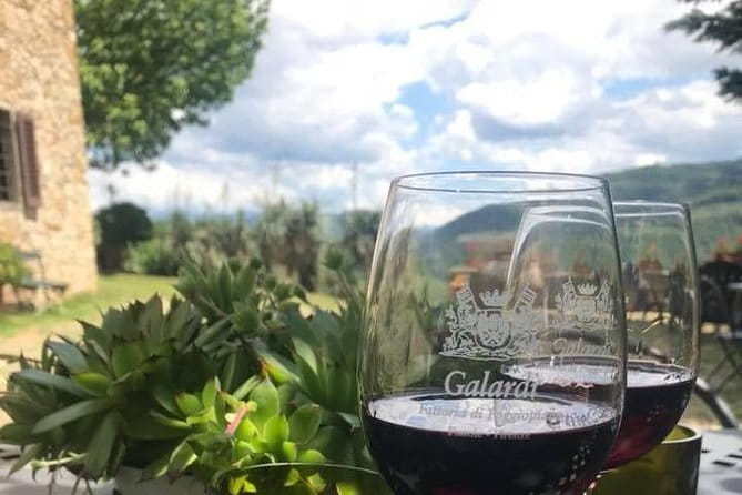 Private Self-Guided E-Bike Ride in Tuscany with Vineyard Visit - The countryside ride toward the vineyard