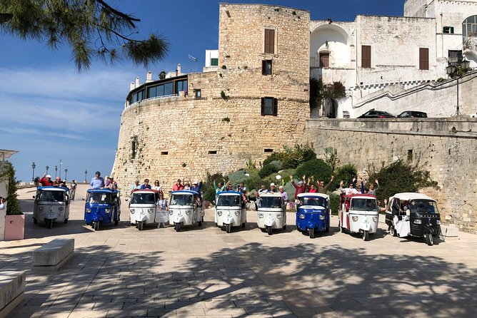 Private Tour of the Medieval Village of Ostuni by Tuk Tuk - A quick ride through Ostuni’s white lanes