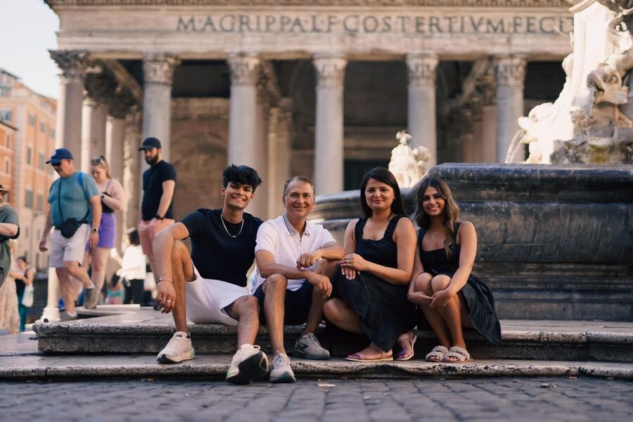 Professional Photoshoot in Rome - Edited Images, Raw Files, and Delivery