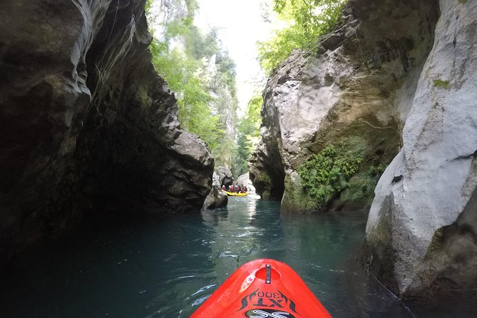 Rafting: Grand Canyon of Lao - Waterfalls, fossils, and towering rock walls