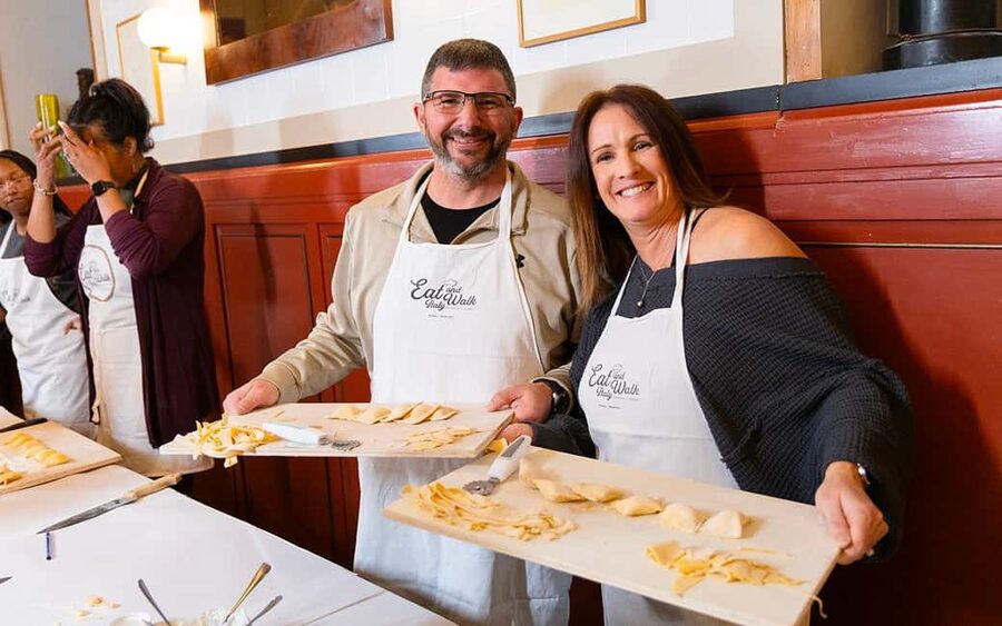 Rome: 3-in-1 Fettuccine, Ravioli, and Tiramisu Cooking Class - What the three-hour schedule feels like