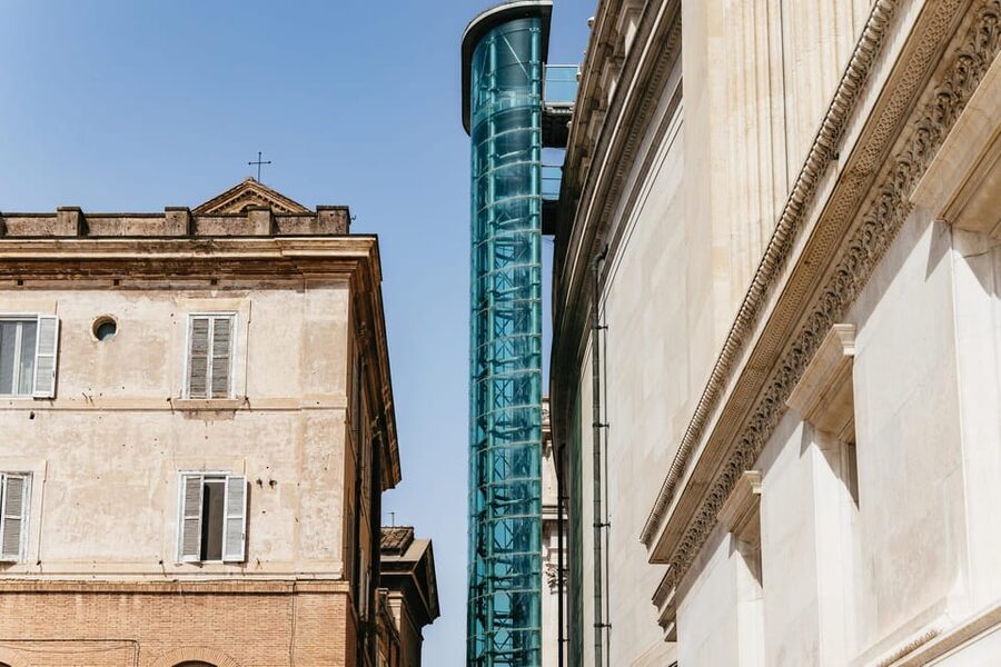 Rome: Altar of the Fatherland Elevator and Museum Tickets - What you see from the Panoramic Elevator