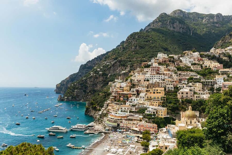 Rome: Amalfi Coast & Positano Day Trip with Coastal Cruise - Meeting at Piazza del Popolo before sunrise