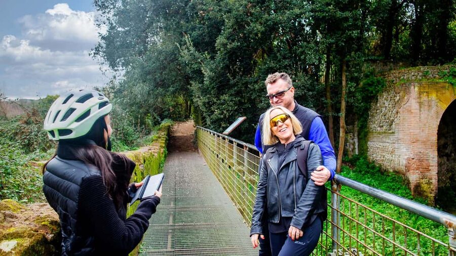 Rome: Appian Way Aqueducts Bike Tour (UPG Catacombs & Lunch) - Guides, group comfort, and safety