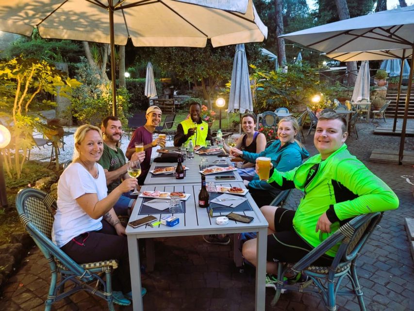 Rome: Appian Way & Catacomb Sunset E-bike Tour with Aperitif - How hard is the cycling?