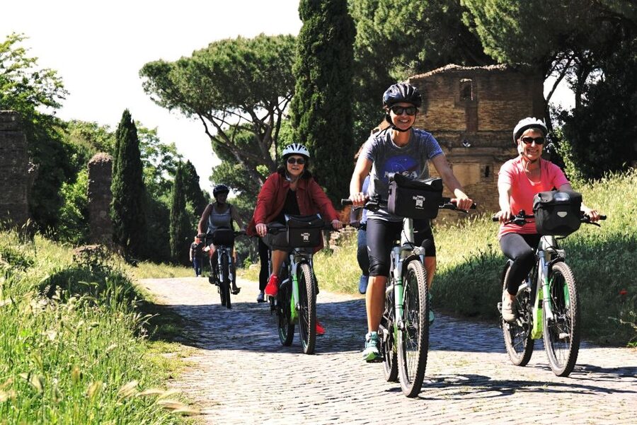 Rome: Appian Way, Catacombs, & Roman Aqueducts E-bike Tour - How hard is 27 kilometers on an e-bike?
