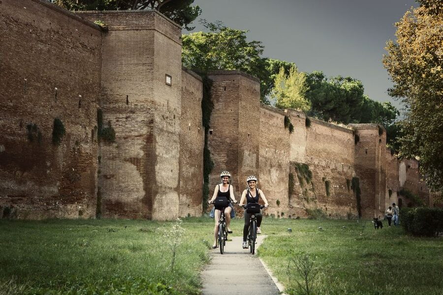 Rome: Appian Way, Catacombs, & Roman Aqueducts E-bike Tour - Safety, guides, and the city riding sections